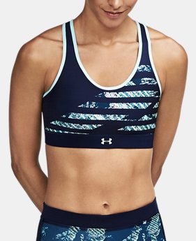 New to Outlet Women's UA Armour® Mid Reversible Sports Bra 4 Colors Available $20.99 to $26.99