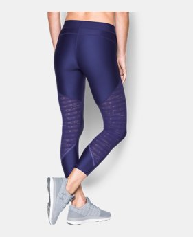 Women's UA HeatGear® Armour SuperVent Crop 1 Color $34.49 to $36.74
