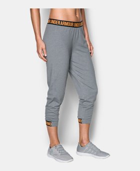 Women's UA Featherweight Fleece Crop 4 Colors $64.99