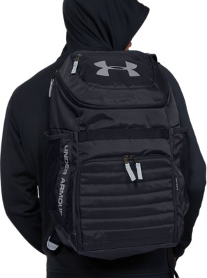 under armour backpacks black