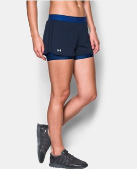 Women's UA HeatGear® Armour 2-In-1 Shorty 1 Color $18.74 to $25.49