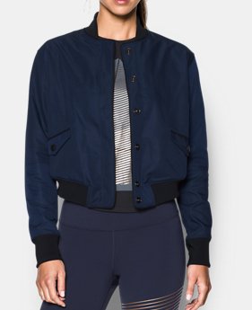 Women's UA Opening Night Bomber Jacket 1 Color $109.99 to $139.99