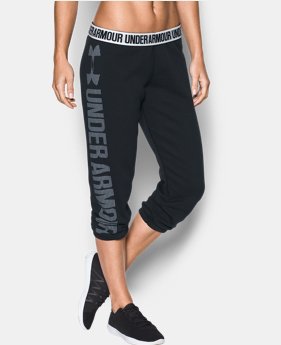 Women's UA Favorite Fleece Capris 2 Colors Available $37.49