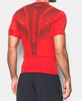 Men's HeatGear® SuperVent Armour Football Short Sleeve Shirt LIMITED TIME: FREE U.S. SHIPPING 4 Colors Available $29.99 to $37.49