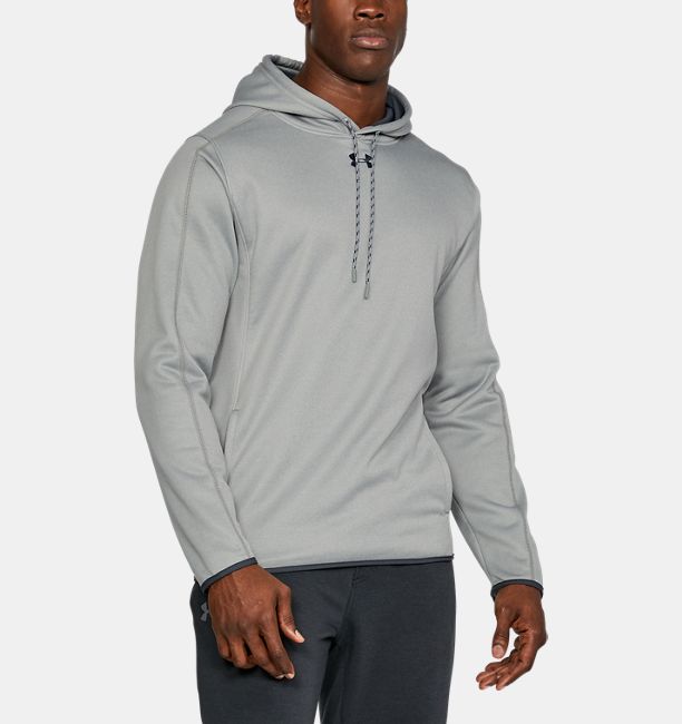 Light Grey Under Armour Hoodie - almoire