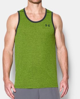Men's UA Threadborne Heathered Tank 1 Color $15.74