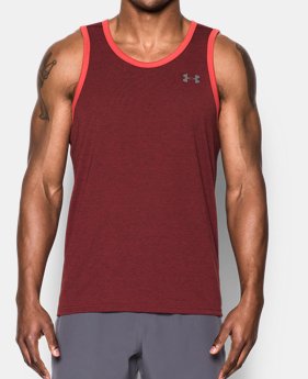 Men's UA Threadborne Heathered Tank 1 Color $15.74 to $16.88