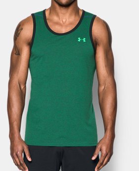 Men's UA Threadborne Heathered Tank 1 Color $15.74 to $16.88