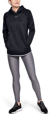 ua women's double threat armour fleece hoodie