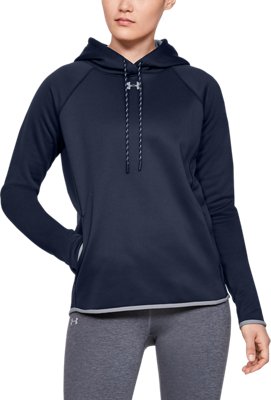 under armour women's double threat armour fleece hood