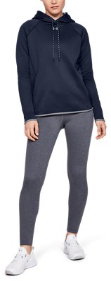 ua women's double threat armour fleece hoodie