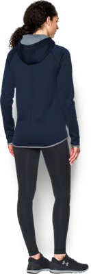 ua women's double threat armour fleece hoodie