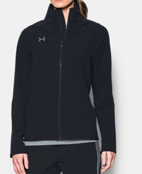 Women's UA Squad Woven Full Zip Jacket 1 Color Available $60