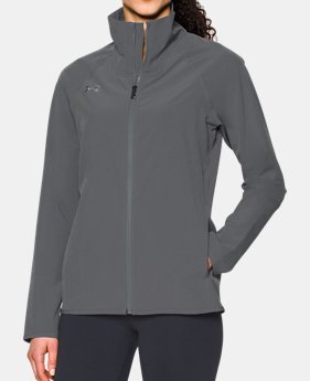 Women's UA Squad Woven Full Zip Jacket 1 Color Available $69.99
