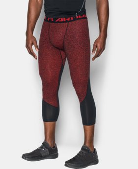 Men's HeatGear® CoolSwitch Armour Compression ¾ Leggings 1 Color $25.49