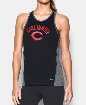 New to Outlet Women's Cincinnati Reds UA Tech™ Tank 1 Color Available $27.74