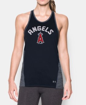 New to Outlet Women's Los Angeles Angels UA Tech™ Tank 1 Color Available $27.74