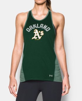 New to Outlet Women's Oakland Athletics UA Tech™ Tank 1 Color Available $27.74