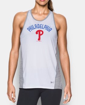 Women's Philadelphia Phillies UA Tech™ Tank 1 Color $36.99