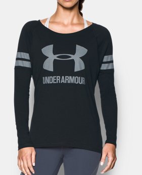 Women's UA Stripe Sportstyle Long Sleeve 1 Color $18.74 to $25.49