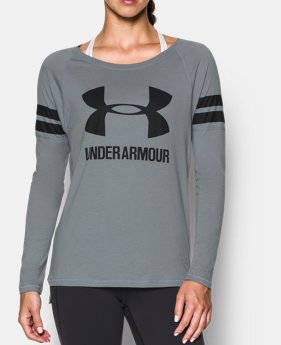 Women's UA Stripe Sportstyle Long Sleeve 1 Color $18.74 to $25.49