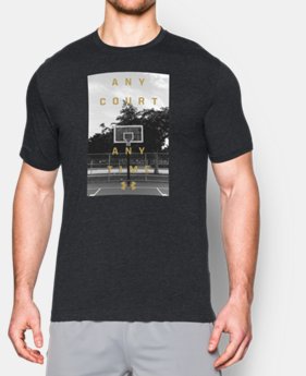 New Arrival Men’s UA Any Court Any Time T-Shirt LIMITED TIME: FREE SHIPPING $34.99