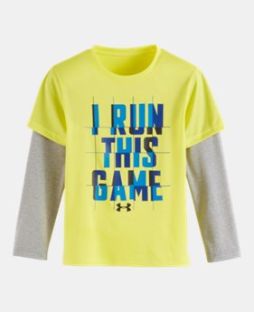 New Arrival Boys' Pre-School UA Too Good To Ignore Slider $27.99