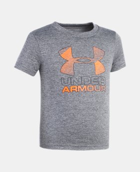Boys' Pre-School UA Big Logo Hybrid Short Sleeve T-Shirt 1 Color $21.99