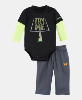 Boys' Newborn UA Try Me Set 1 Color $20.24