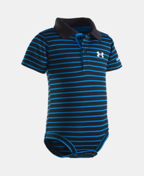 Boys' Infant UA Yarn Dye Polo Bodysuit 1 Color Available $22