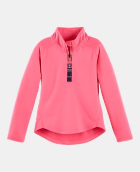 Girls' Pre-School UA World Of Techâ„¢ 1/4 Zip 1 Color $20.24
