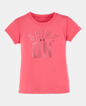 Girls' Toddler UA Shine On T-Shirt 1 Color $10.49