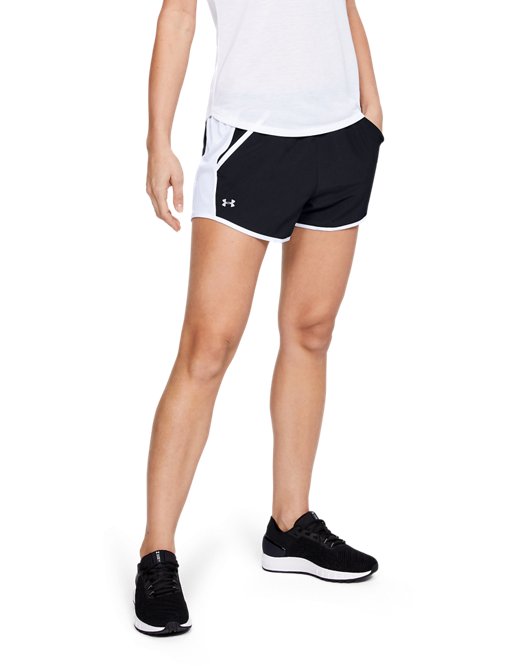 Under Armour Women/'s Fly-By Reflective Compression Capri