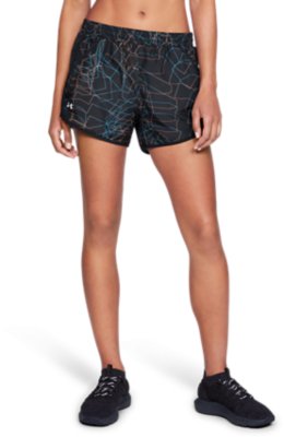 Women's UA Fly-By Printed Shorts 