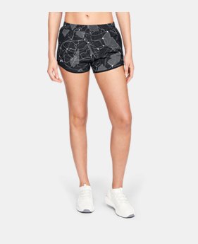 Best Seller Women's UA Fly-By Printed Shorts 3 Colors Available $29.99