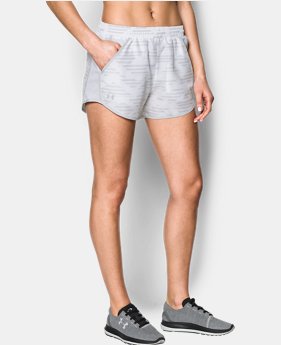 Best Seller Women's UA Fly-By Printed Shorts 3 FOR $40 1 Color Available $17.99 to $22.49
