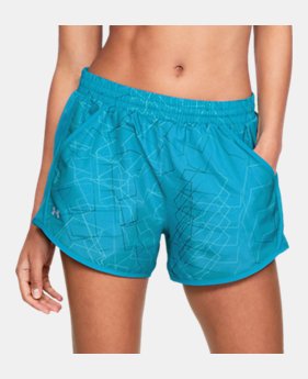 Best Seller Women's UA Fly-By Printed Shorts 2 Colors Available $29.99