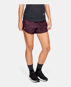Best Seller Women's UA Fly-By Printed Shorts 2 Colors Available $29.99