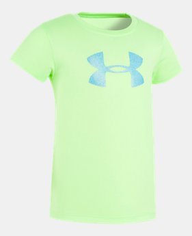 Girls' Toddler UA Glitter Big Logo T-Shirt $17.99