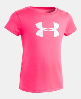 Girls' Toddler UA Glitter Big Logo T-Shirt $17.99
