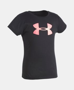Girls' Pre-School UA Big Logo T-Shirt 1 Color $10.49