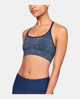 Women's UA Threadborne™ Seamless Low Heathered Sports Bra 1 Color Available $26.24
