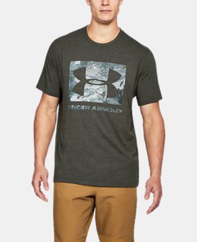 Men's UA Camo Knockout Logo T-Shirt 10 Colors Available $26.24