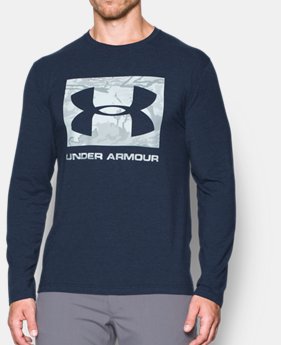 Men's UA Camo Knockout Long Sleeve T-Shirt 1 Color $34.99