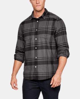 Men's UA Borderland Flannel 1 Color Available $104.99