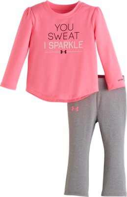 Girls' Infant UA You Sweat I Sparkle Set Under Armour US