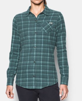Women's UA Better Flannel 1 Color $69.99