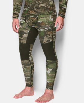 New to Outlet Men's UA Mid Season Reversible Wool Base Leggings 1 Color Available $74.99