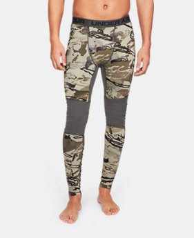 Men's UA Mid Season Reversible Wool Base Leggings 1 Color Available $99.99