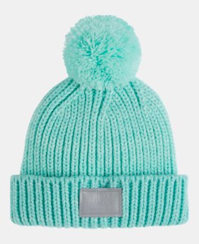 Girls' Pre-School UA Pom Beanie 1 Color $12.74